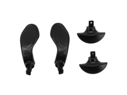 4 Botones Traseros Metálicos Para Mando Ps5 Edge, Botones De Repuesto Profesionales, Color Negro.