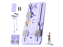 Equipo de Pilates Reformer con base deslizante, bandas de resistencia y temporizador Magic Select