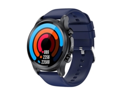 Reloj inteligente E400 con pantalla redonda de 1,39 pulgadas y correa de TPU para bicicleta eléctrica (rojo)