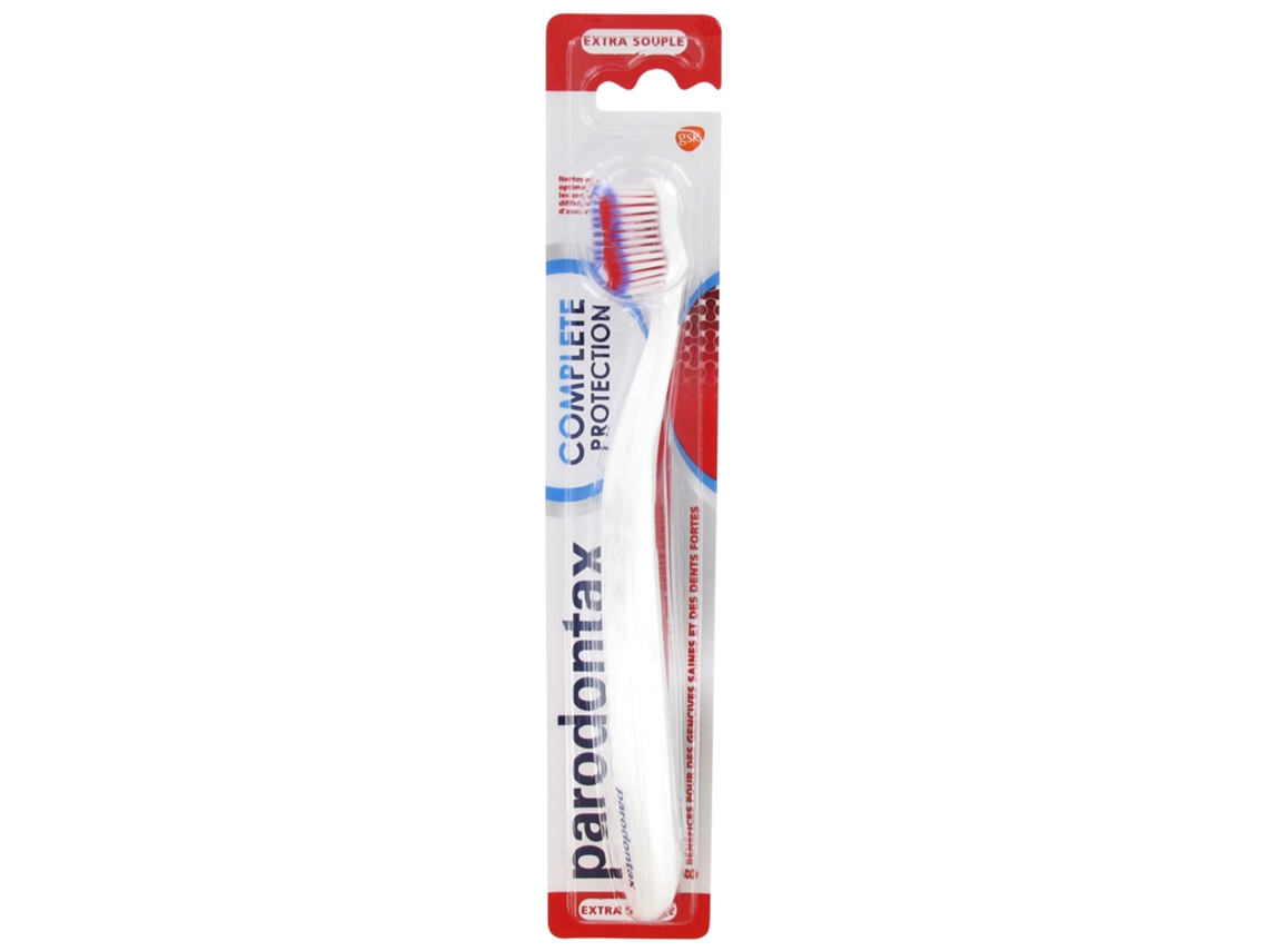 Cepillo de Dientes Completo Protección Extra Suave Color: Blanco PARODONTAX