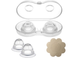 Corrector De Pezones De 24 Mm, Ventosa Para Pezones Invertidos, Planos Y Retraídos, Protector De Pezones De Silicona