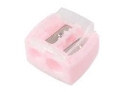 MEOIRUERY Lápiz para Cejas Lápiz Afilador Práctico Imprescindible, Punta Fina Fácil Limpieza Portátil Compacto