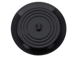 Rolha de prato Silicone Negro 15 cm