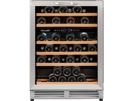 Vinoteca Integrable CLIMADIFF CBU51D1X (51 botellas - Inox)