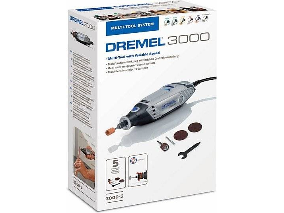 Multiherramienta DREMEL kit DR 3000 + 5 Ace