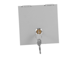 Tapa De Acero Inoxidable Inoomp Para Enchufes, Caja Protectora Con Cerradura Para Aparatos Eléctricos De Exterior, Apta