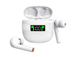 Auriculares YEMAESRE intrauditivos Bluetooth verdaderos con cancelación de ruido Blanco