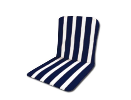 Playa cojin monobloc bajo (4 und)azul-blanco 75x42x1.5cm 10005