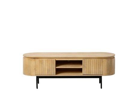 Mueble de TV BIGBUY HOME (Marrón - Madera - 140 x 40 x 48 cm)