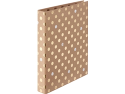 Dossier HERLITZ (A4 - 21x29.7cm - Dorado - Cartón)