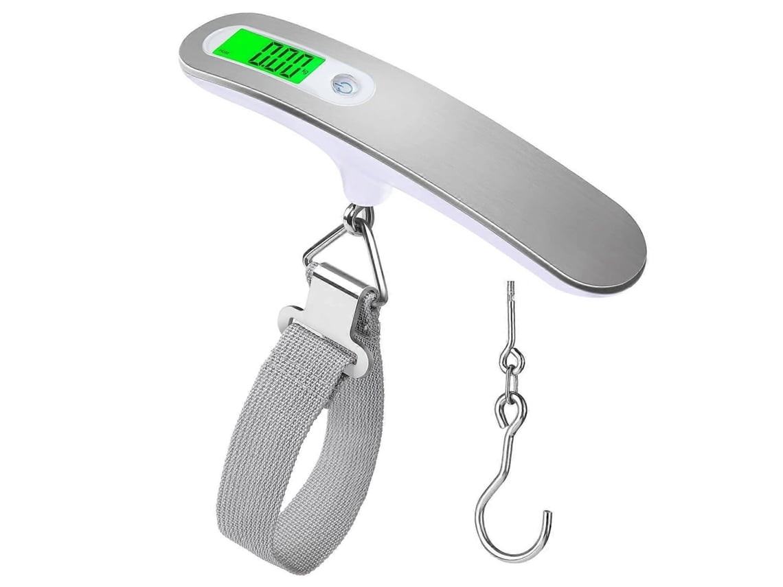 Báscula De Equipaje Precisa Portátil Digital De Mano Con Pantalla Lcd Y Diseño Ergonómico Para Viajes