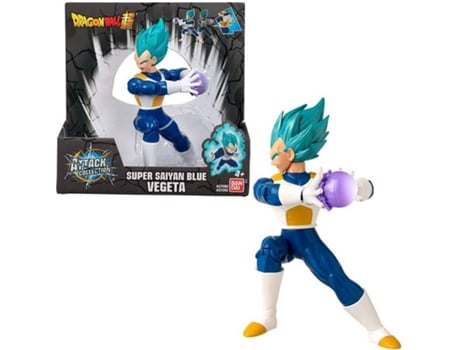 Figura de Acción DRAGON BALL Super Saiyan Blue Vegeta (Edad Mínima: ‍4 Años - 17 cm)