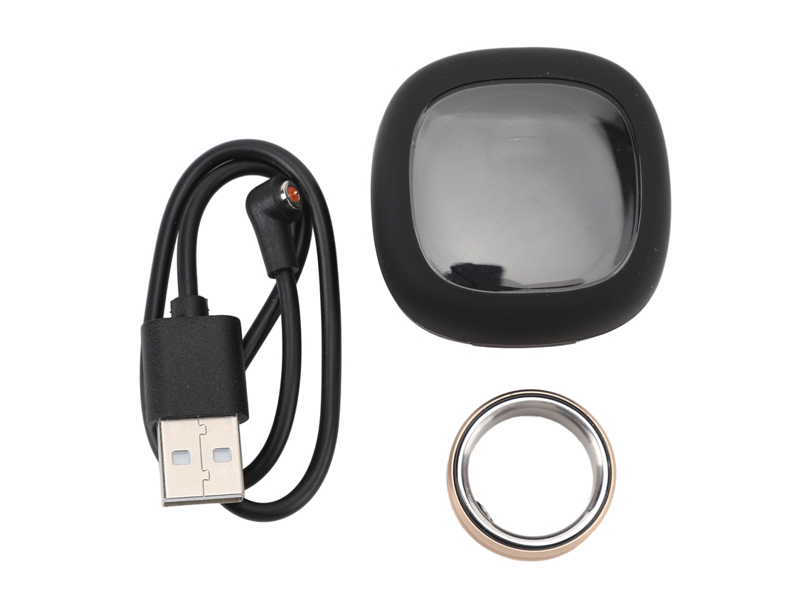 Anillo Inteligente Resistente Al Agua De Acero Inoxidable, Rastreador De Fitness Y Salud Con Monitorización Del Sueño