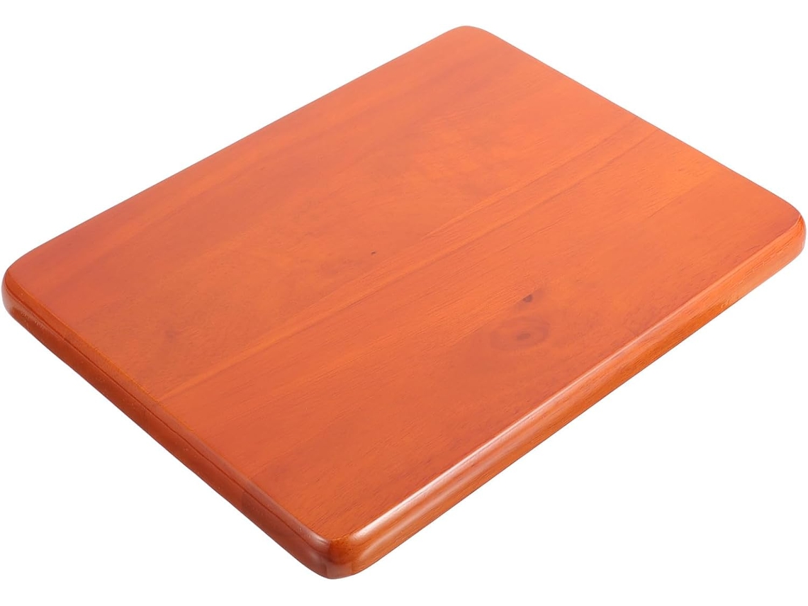 Asiento De Repuesto Para Taburete Cuadrado De Madera Con Diseño Delicado