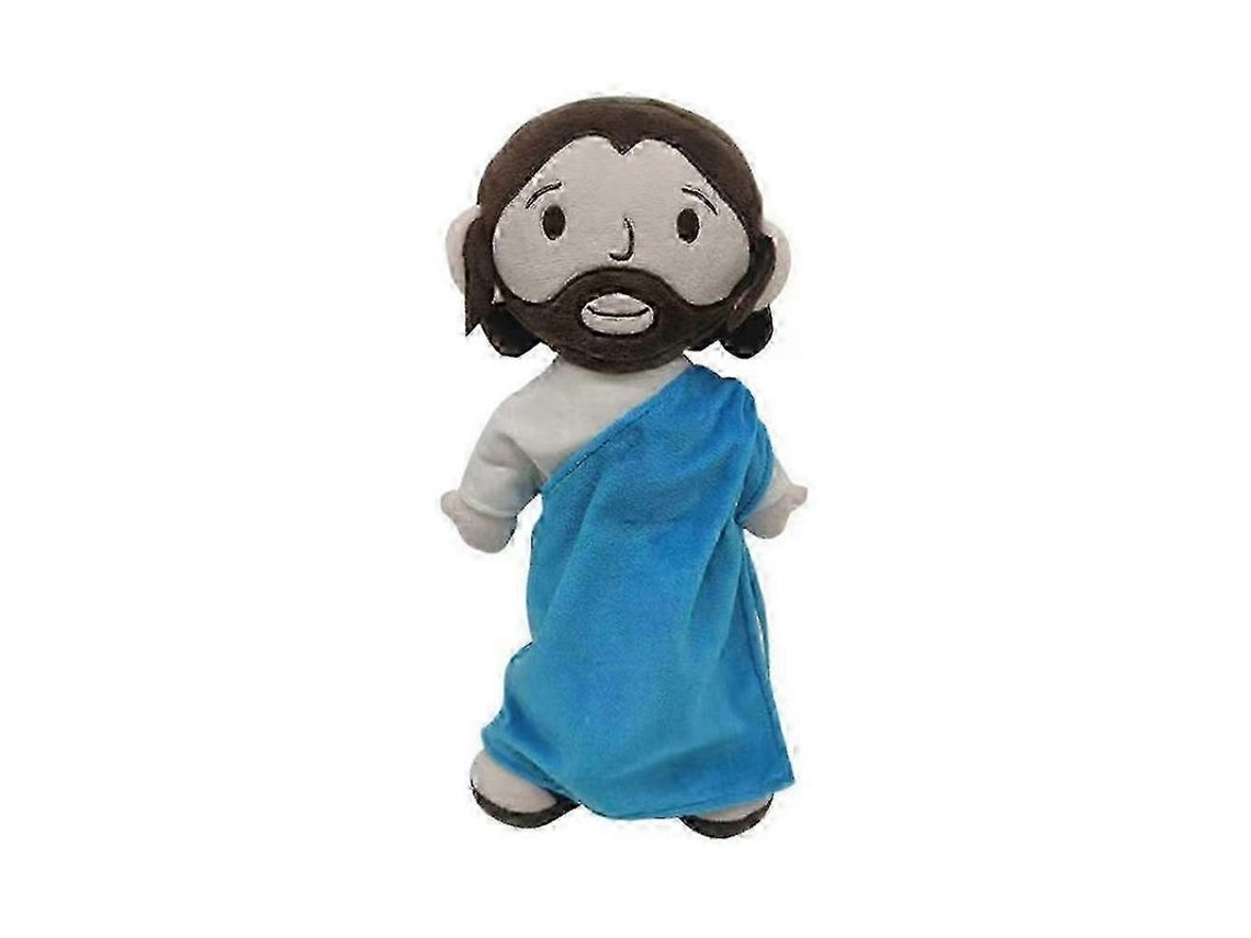 Muñeco De Peluche De Jesucristo Y La Virgen María, Juguete Religioso, Regalo De Navidad Salvador
