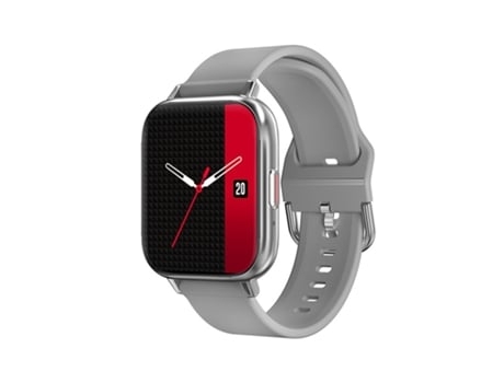 Smartwatches 1 Pantalla Curva de 81 Pulgadas Compatible con Iphone y Android Plata AUJEZON