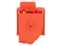 Estuche ligero y ergonómico para tijeras de rescate de emergencia para camping - Naranja