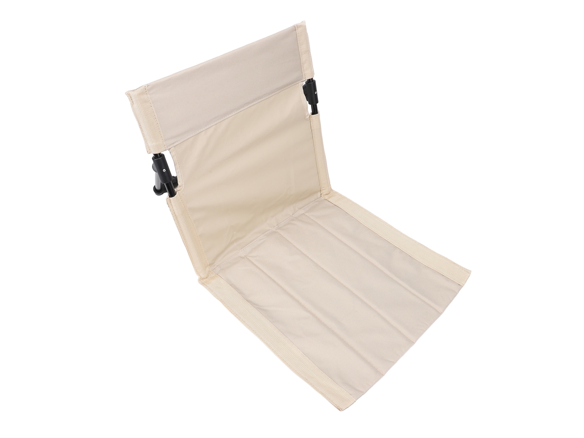 Silla de playa plegable ligera y ajustable para acampar y pescar.
