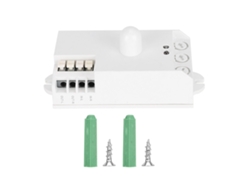 Sensor De Radar De Microondas Con Ajuste Rotatorio 5.8ghz, Detector De Movimiento, Interruptor Inteligente Para Luces
