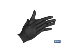 Caja 100 unds. guantes de nitrilo negro t - l