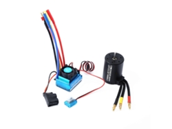 Motor Sin Escobillas 3650 2300kv Con Esc De 45a Para Coches Y Barcos Teledirigidos Hsp Hpi Wltoys A Escala 1:8/1:10.