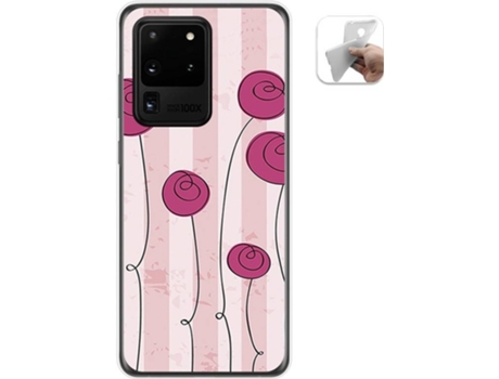Carcasa Samsung Galaxy S20 Ultra TUMUNDOSMARTPHONE Flores Vintage Multicolor
