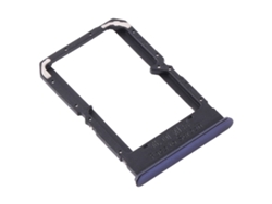 Bandeja Sim Compatible Para Oppo Reno4 Z 5g Ink Black Negro Tarjeta Lateral