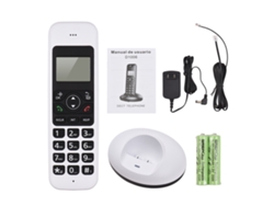 Telefone Sem Fio Expandível Bisofice com Display Lcd, Id de Chamada, 50 Memórias, Chamada Hands free | S/MARCA