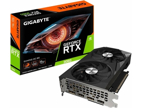 Placa Gráfica GIGABYTE Geforce Rtx 3060 Gaming 8 Gb Gddr6