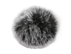 Parachoques De Viento De Pelo Artificial Para Micrófono Lavalier, Cubre Micrófono Lapela, Antirruido, Clip On