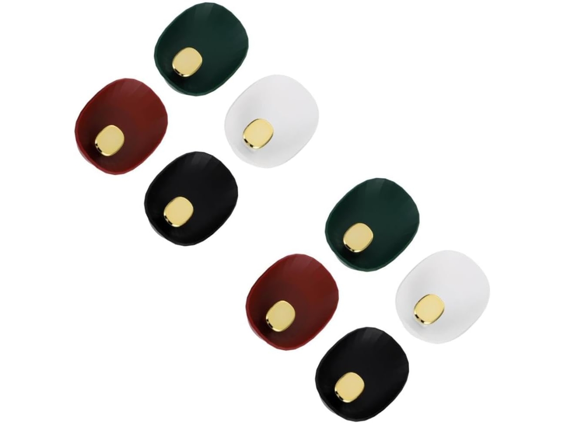Juego de 2 ganchos adhesivos decorativos multiusos CHABERLU