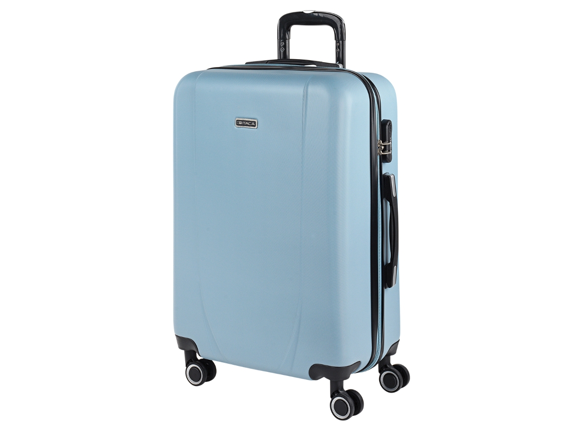Maleta Abs Mediana Itaca Tiber Azul Claro (42x65x24 Cm - 68l)