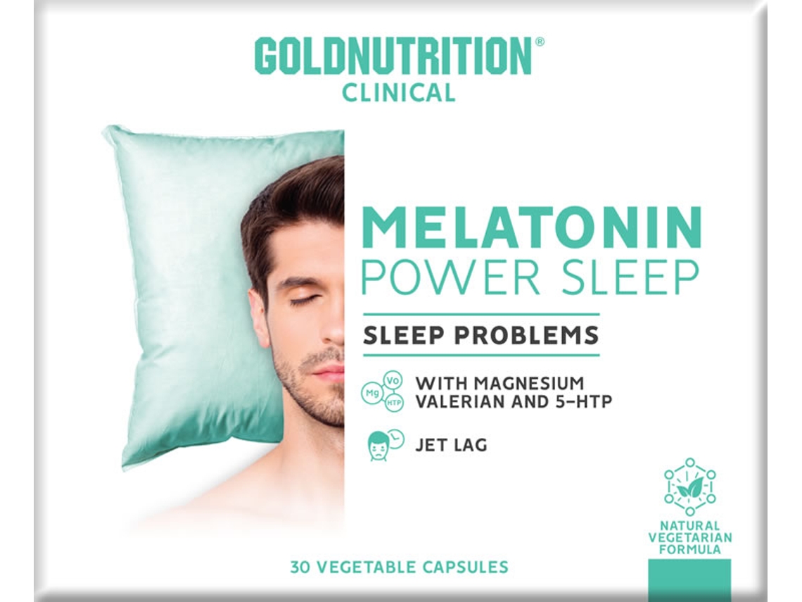 Complemento Alimentar GOLDNUTRITION CLINICAL Clinical Melatonin Power