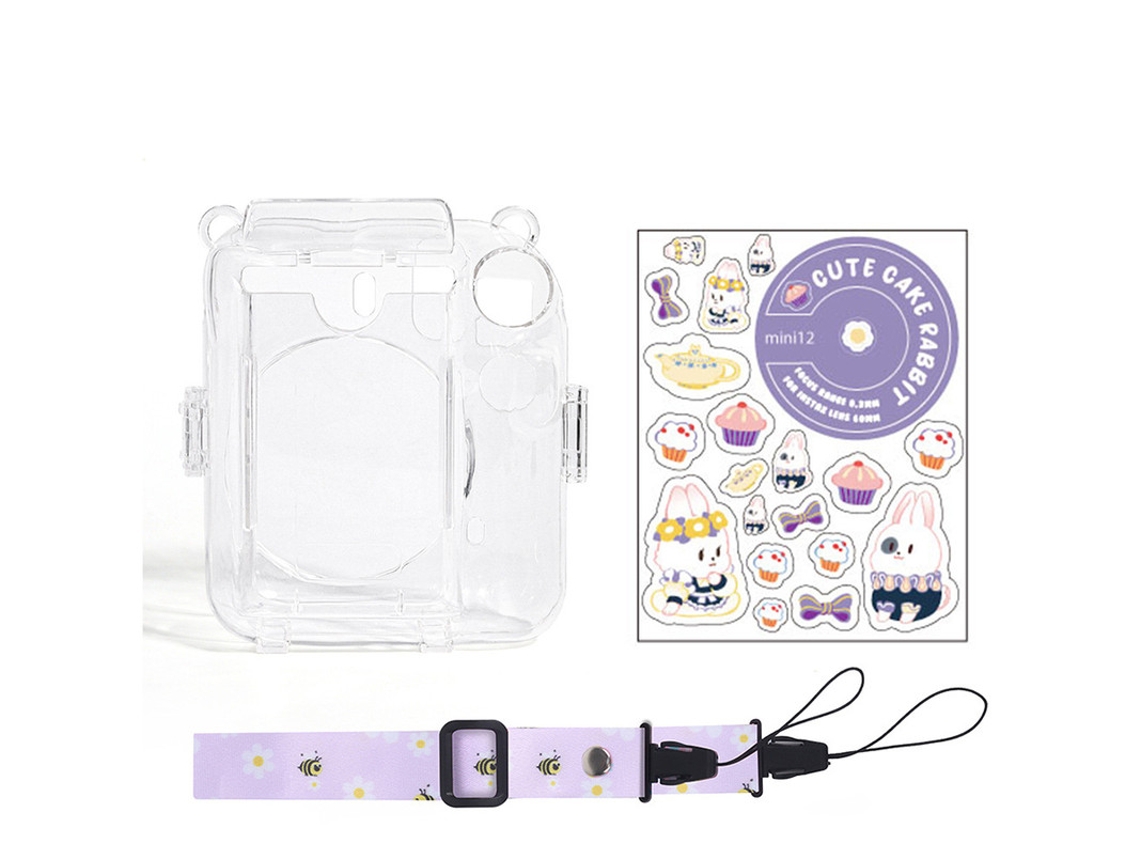 Funda para Polaroid Instax CHRUI Mini12 - Transparente