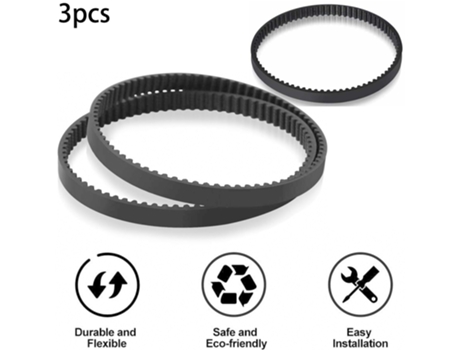 3 * cinturones para aspiradora Shark Rotator Pro Lift-Away Nv500, Nv501, Nv502, Nv503, Nv505, Nv500W, herramienta de limpieza para aspiradora, reem...