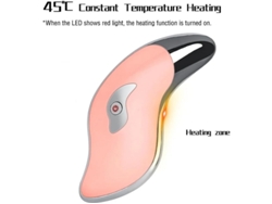 Gua Sha Herramienta De Belleza Y Piel Para Rostro Y Cuello Calentada Regalos Tamaño De Viaje Facial Ojos Corporales Rosa Yizhood