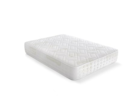 Colchón Sleep One Organic Altura Núcleo Bioform Alta Densidad Tejido Strech HÄUSBED Blanco (135x180)