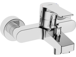 Mezclador de baño y ducha HANSA HANSAtwist, con dispositivo de seguridad, proyección: 162 mm, 0974218, Color: cromado