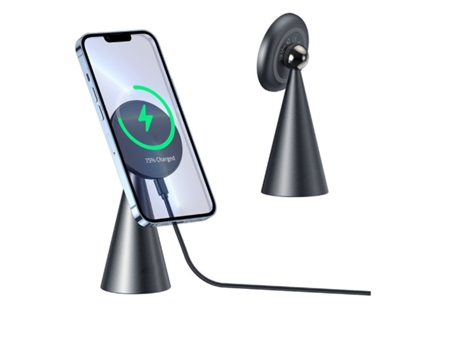 Estación de Carga Sem Rápido para Apple, Samsung BISBISOUS Gris