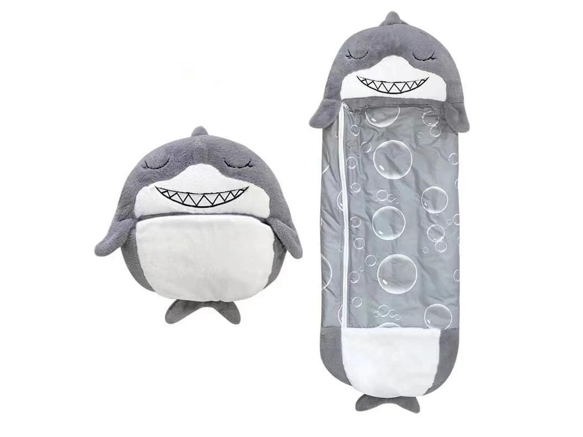 Saco De Dormir Tubarão Cinza 180Cm