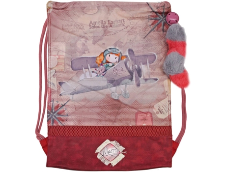 Bolsa de Deporte FOREVER NINETTE Aviator de cordas New (33x43x1cm)