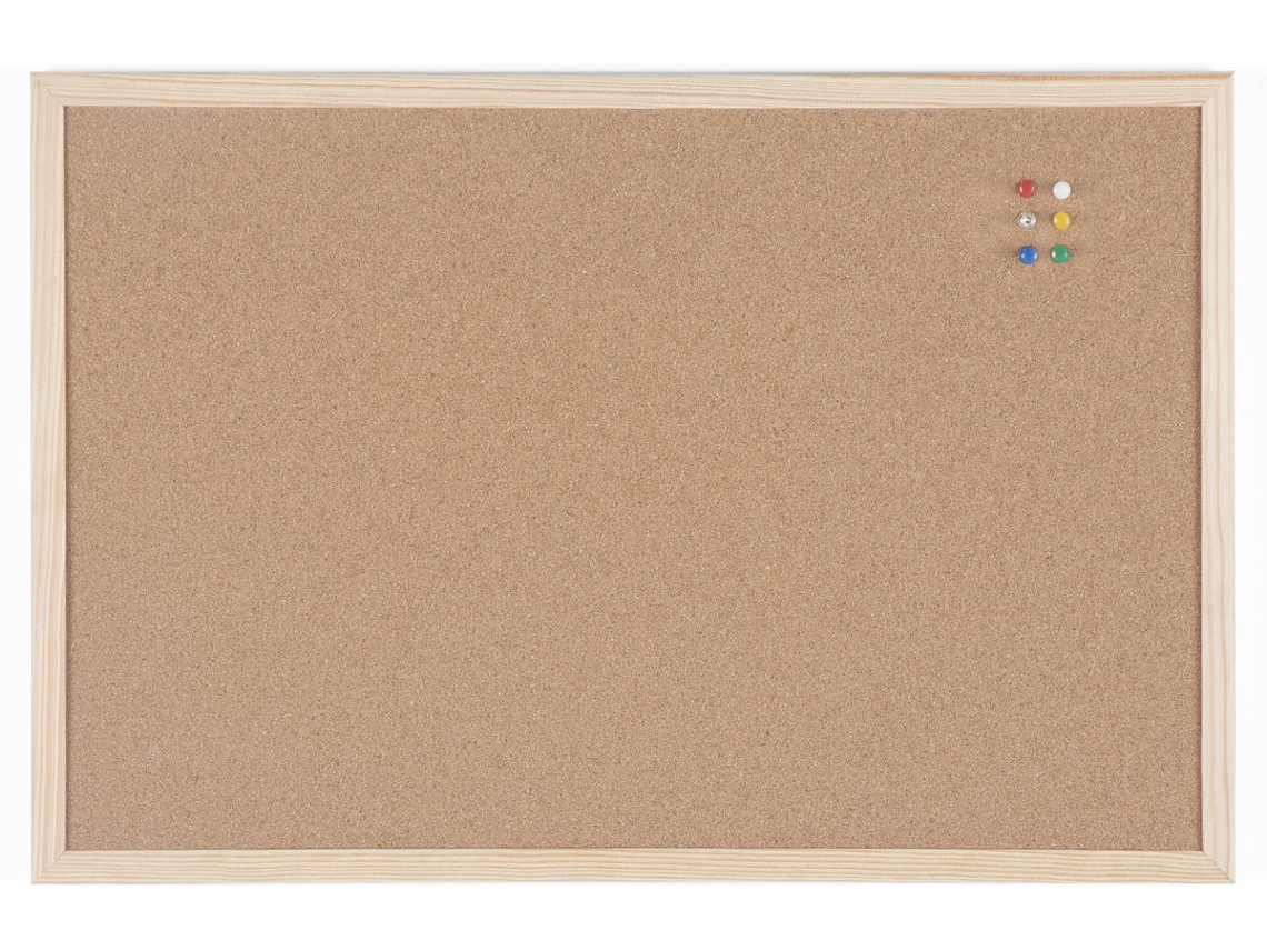 Pizarra de Corcho BI-OFFICE Basic (60x40 cm - Magnético: No)