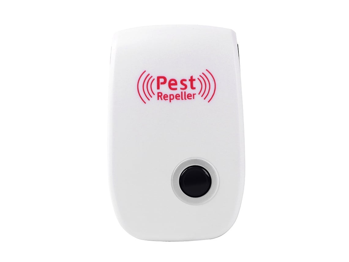 Repelente Ultrasónico Doméstico Para Insectos, Elimina Mosquitos, Cucarachas, Ratas Y Hormigas, Seguro Y Sin Componentes Químicos.