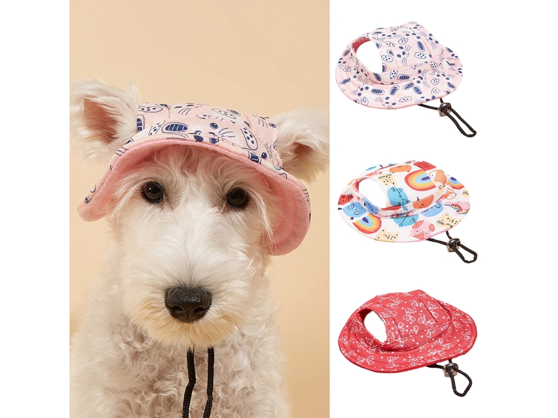 Chapéu De Beisebol Para Animais De Estimação Ajustável