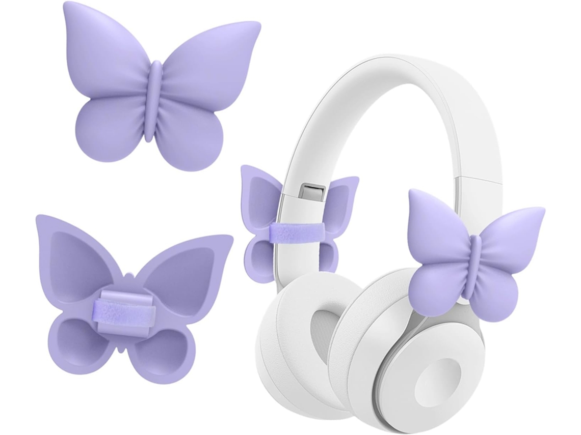 Juego De 2 Almohadillas De Silicona Suave Con Arco Extraíble Para Auriculares De Juegos.