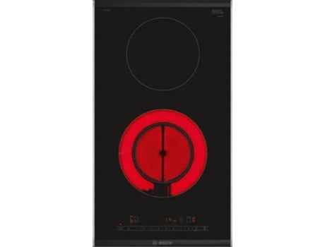 Placa de Vitrocerámica BOSCH PKF375FP2E (Eléctrica - 30.6 cm - Negro)