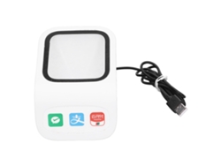 Escáner De Código De Barras 2d Usb De Escritorio Con Ventana Grande Y Audio Para Windows