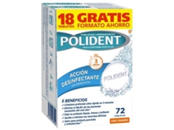 POLIDENT Compresse Per La Pulizia 72 Unità