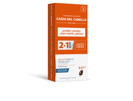 Suplemento para la Caída del Cabello Anacaps Reactiv DUCRAY 90 Cápsulas