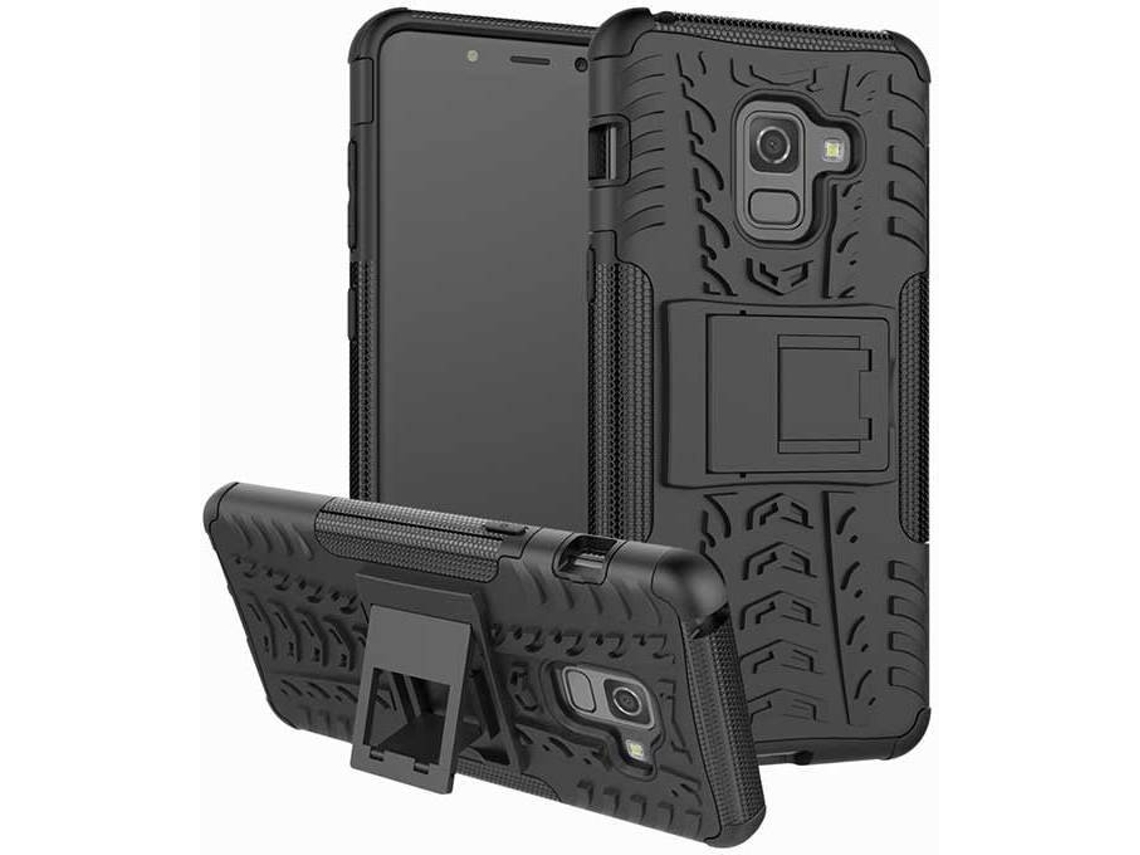 Carcasa Samsung Galaxy A8+ « A8 Plus (2018) Multi4you Anti-Choque Resistente Negro